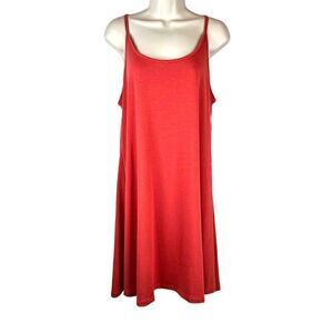 LOU & GREY Summer Shift Dress Spaghetti Strap Size Medium